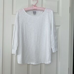 Chico’s White Top M